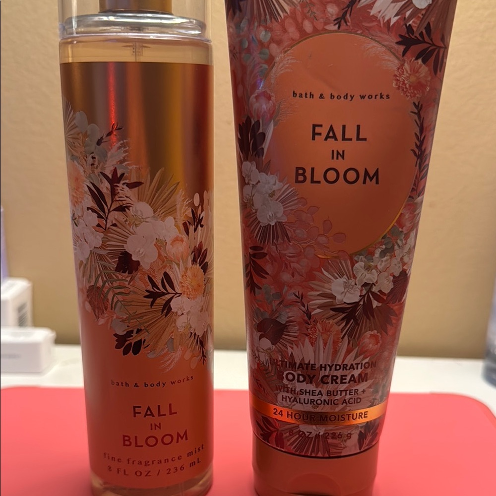Bath & Body Works Orange Moisturizer and Body Oil
